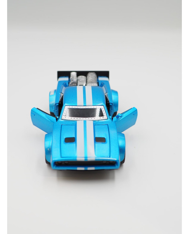 Машинка для хлопчика DL-70012 металопластик Dodge Charger блакитний