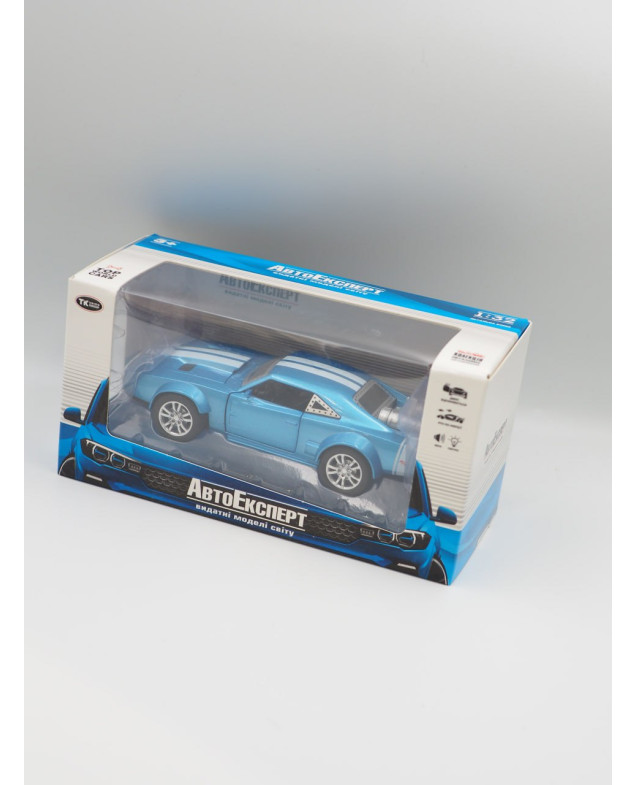 Машинка для хлопчика DL-70012 металопластик Dodge Charger блакитний