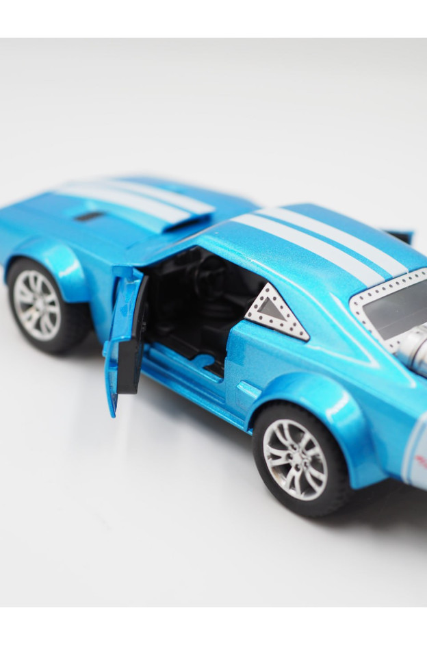 Машинка для хлопчика DL-70012 металопластик Dodge Charger блакитний