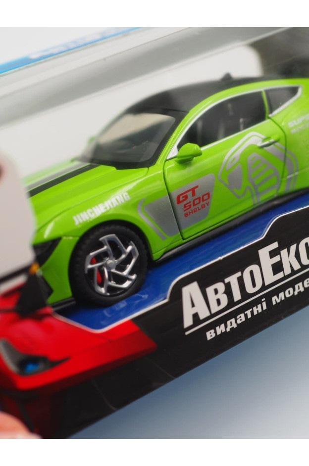 Машинка для хлопчика 60333 металопластик Ford Mustang, рухомі елементи/світло/звук/інерція