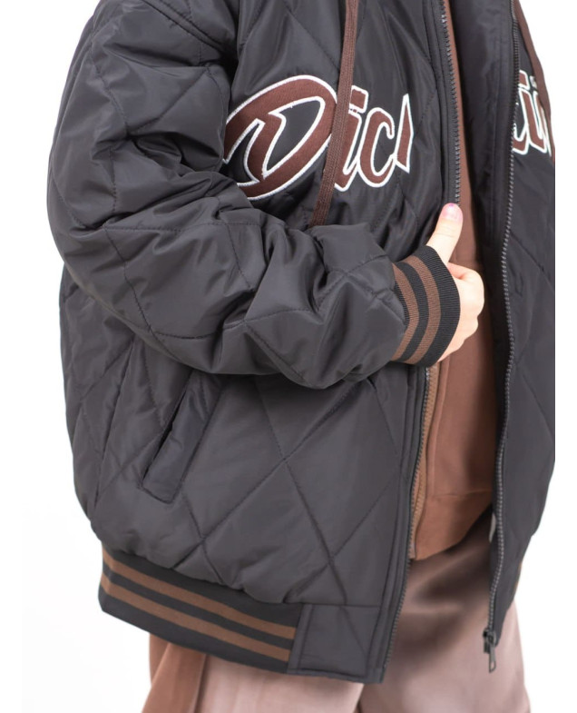 Куртка для хлопчика весна/осінь 24447 синтепон/котон чорний Dickies 122(р)