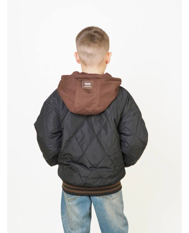 Куртка для хлопчика весна/осінь 24447 синтепон/котон чорний Dickies 122(р)