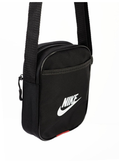 Сумка для хлопчика 997435 тексиль чорний 14 х 18 х 4 см месенджер Nike