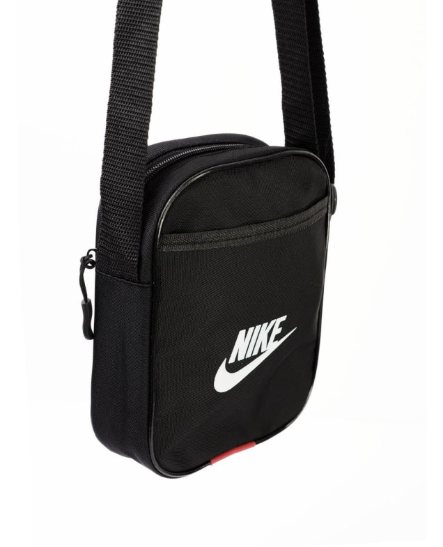 Сумка для хлопчика 997435 тексиль чорний 14 х 18 х 4 см месенджер Nike
