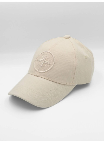 Бейсболка для дівчинки весна/осінь 997439 котон бежевий Stone Island 53-55(р)