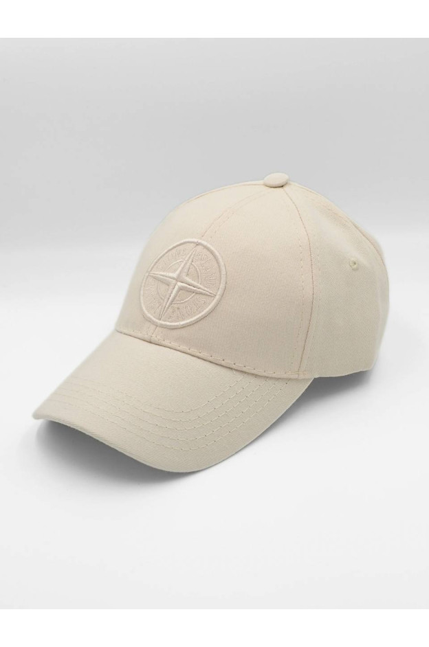 Бейсболка для дівчинки весна/осінь 997439 котон бежевий Stone Island 53-55(р)