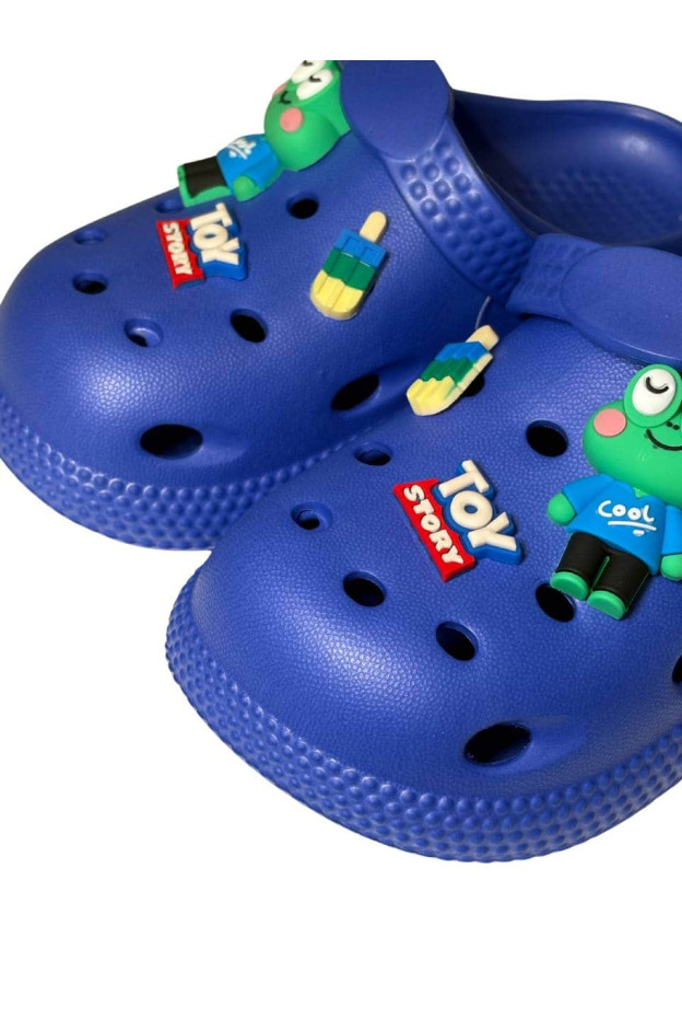 Крокси для хлопчика на літо 997487 EVA синій Toy story 32(р)