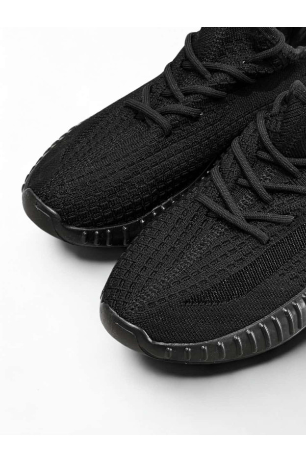 Кросівки для дівчинки або для хлопчика на літо A78-1 сітка чорний Yeezy 37(р) 
