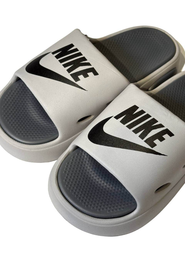 Шльопанці для дівчинки або для хлопчика на літо 1050 EVA сірий NIKE 36-37(р)