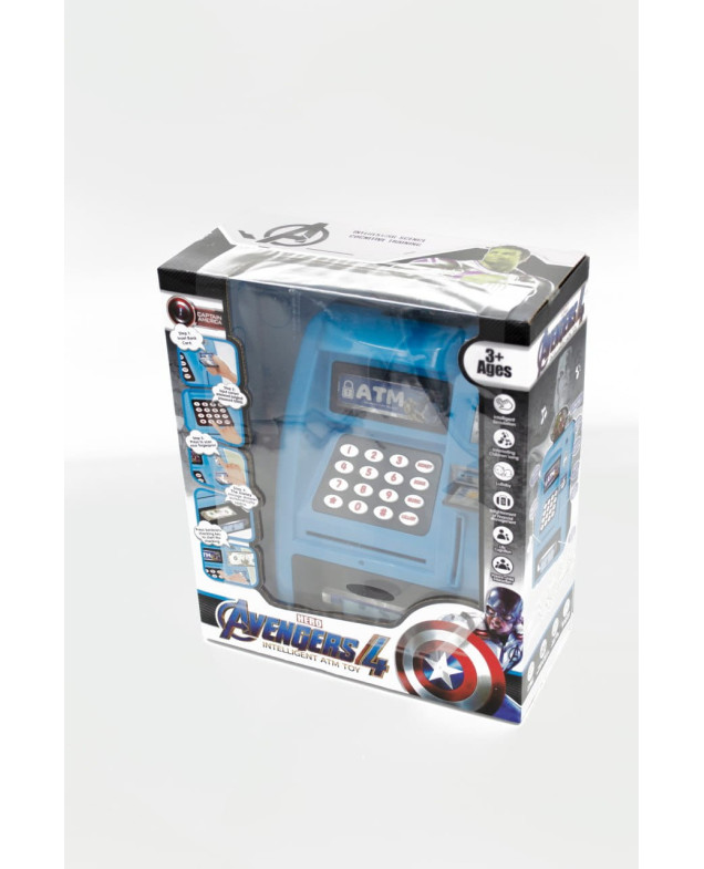Сейф для дітей WF3005AG банкомат,Avengers 4,звук/підсвічування