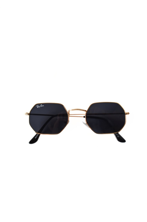 Окуляри сонцезахисні для дівчинки на літо 997560 чорний Ray Ban восьмикутні