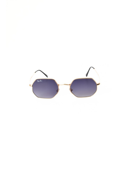 Окуляри сонцезахисні для дівчинки на літо 997560 сірий Ray Ban восьмикутні,градієнт
