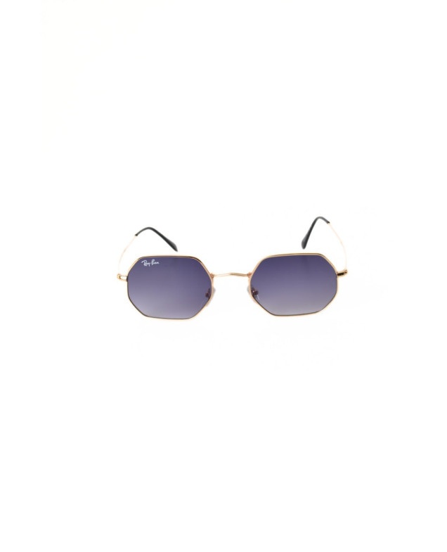 Окуляри сонцезахисні для дівчинки на літо 997560 сірий Ray Ban восьмикутні,градієнт