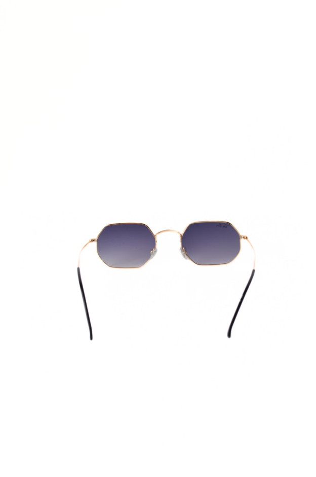 Окуляри сонцезахисні для дівчинки на літо 997560 сірий Ray Ban восьмикутні,градієнт