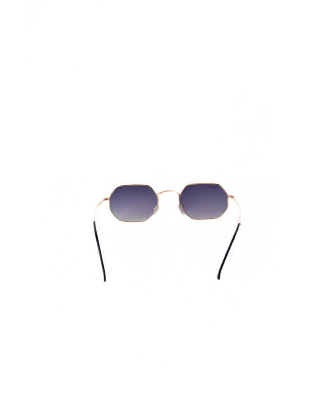 Окуляри сонцезахисні для дівчинки на літо 997560 сірий Ray Ban восьмикутні,градієнт