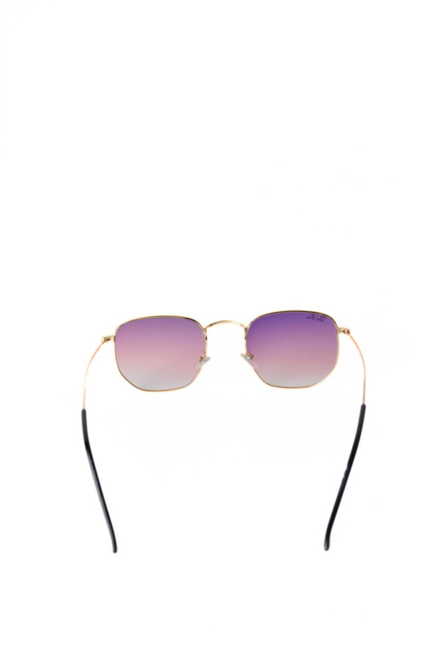 Окуляри сонцезахисні для дівчинки на літо 997561 ліловий Ray Ban Aviatorі,градієнт