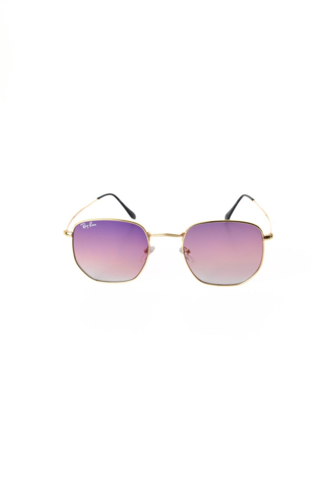 Окуляри сонцезахисні для дівчинки на літо 997561 ліловий Ray Ban Aviatorі,градієнт