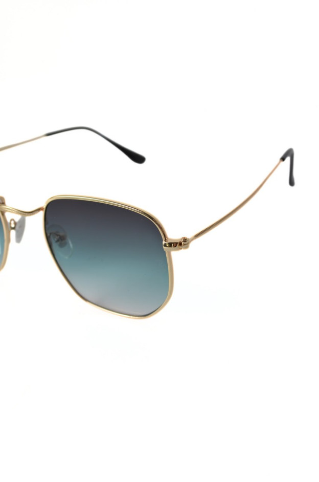 Окуляри сонцезахисні для дівчинки на літо 997561 смарагдовий Ray Ban Aviatorі,градієнт