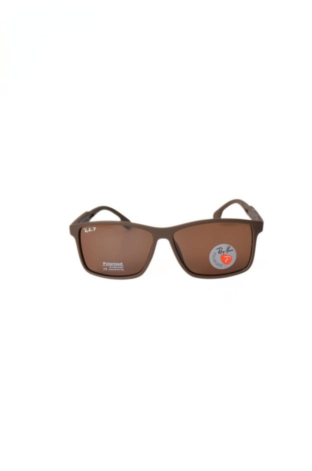 Окуляри сонцезахисні для хлопчика на літо 997571 шоколадний Ray Ban Polarized