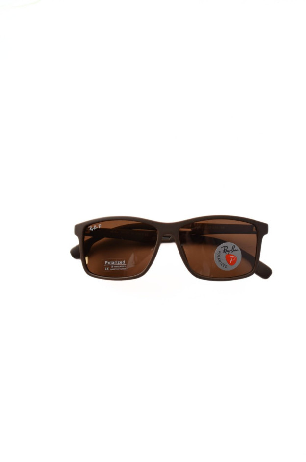 Окуляри сонцезахисні для хлопчика на літо 997571 шоколадний Ray Ban Polarized