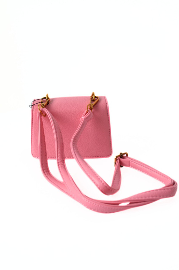 Сумка для дівчинки 5725# екошкіра рожевий 12*9*5 Mini Balenciaga