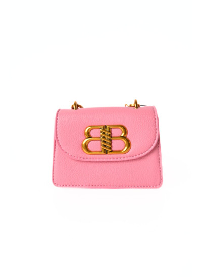 Сумка для дівчинки 5725# екошкіра рожевий 12*9*5 Mini Balenciaga