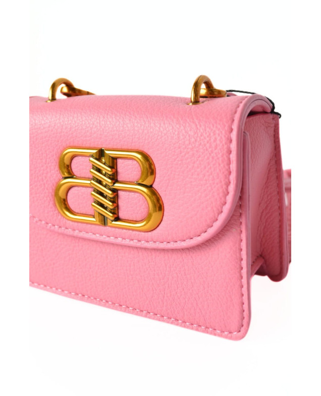 Сумка для дівчинки 5725# екошкіра рожевий 12*9*5 Mini Balenciaga