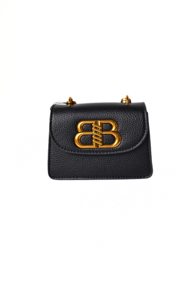 Сумка для дівчинки 5725# екошкіра чорний 12*9*5 Mini Balenciaga