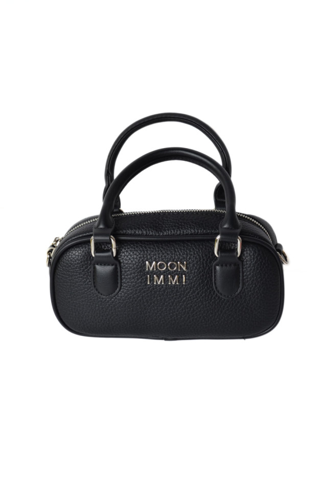 Сумка для дівчинки 63931 екошкіра чорний 23*11*6 бочонок