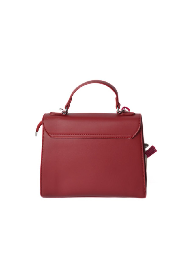 Сумка для дівчинки 6394 екошкіра марсала 22*19*8 Hermes