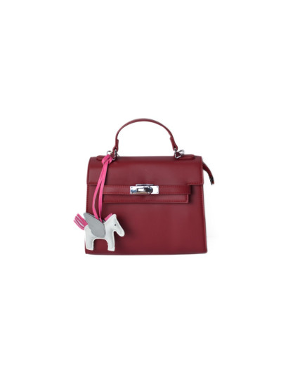 Сумка для дівчинки 6394 екошкіра марсала 22*19*8 Hermes