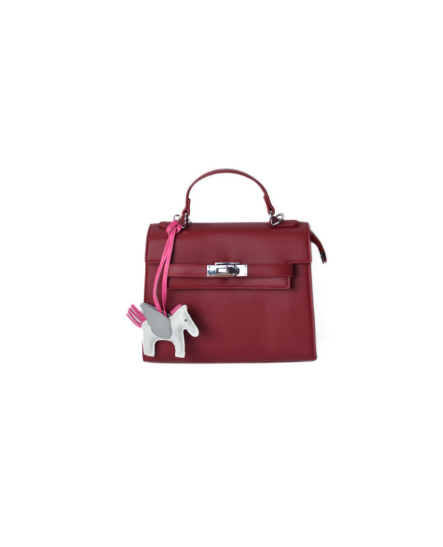 Сумка для дівчинки 6394 екошкіра марсала 22*19*8 Hermes