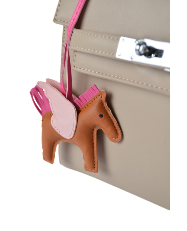 Сумка для дівчинки 6394 екошкіра бежевий 22*19*8 Hermes