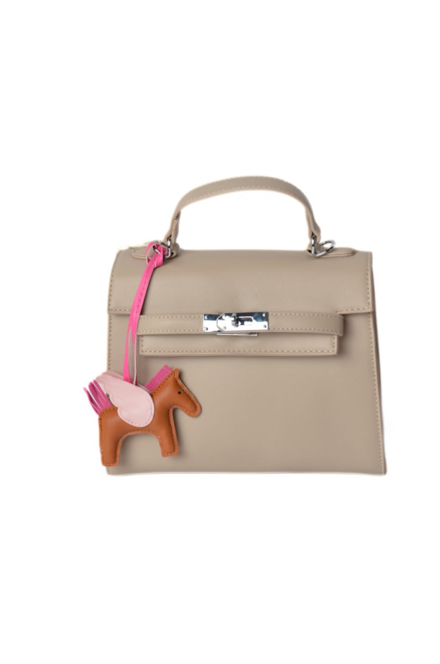 Сумка для дівчинки 6394 екошкіра бежевий 22*19*8 Hermes