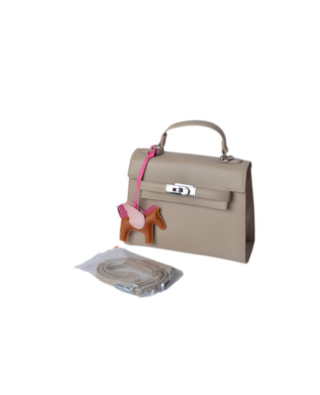 Сумка для дівчинки 6394 екошкіра бежевий 22*19*8 Hermes