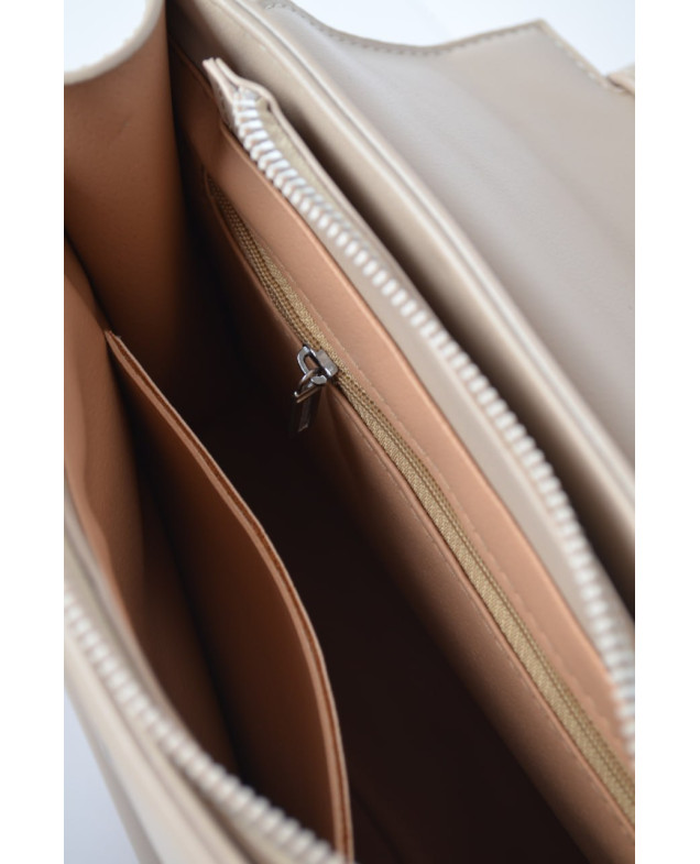 Сумка для дівчинки 6394 екошкіра бежевий 22*19*8 Hermes