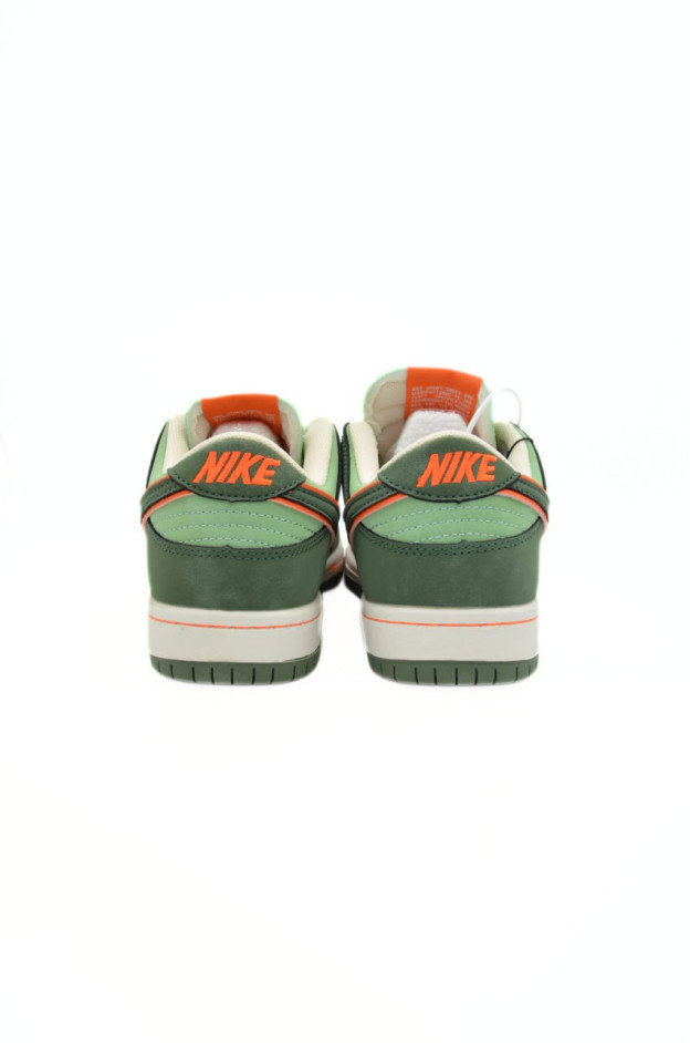 Кросівки для хлопчика весна-осінь L2208 екошкіра молочний/зелений NIKE Air перфорація 38(р) 