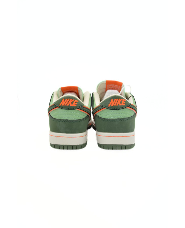 Кросівки для хлопчика весна-осінь L2208 екошкіра молочний/зелений NIKE Air перфорація 38(р) 
