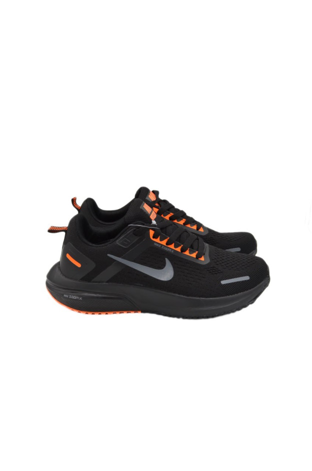 Кросівки для хлопчика на літо N215 сітка чорний/оранж NIKE Zoom X 44(р)