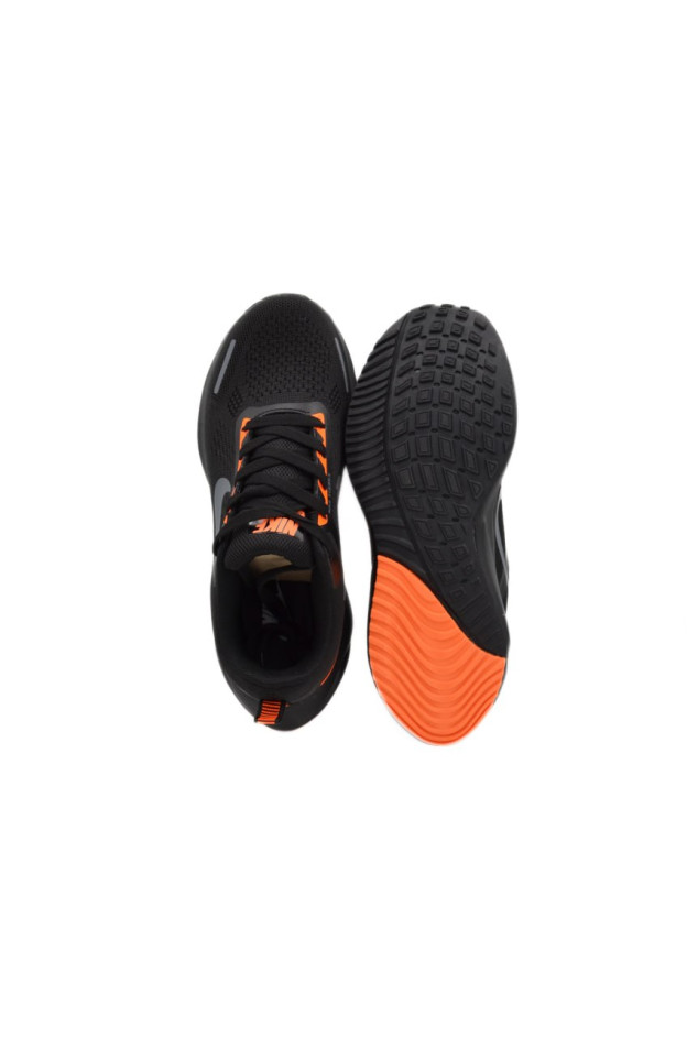 Кросівки для хлопчика на літо N215 сітка чорний/оранж NIKE Zoom X 44(р)