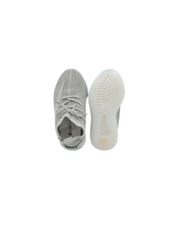 Кросівки для дівчинки або для хлопчика на літо A007-25 сітка сірий Yeezy 32(р)