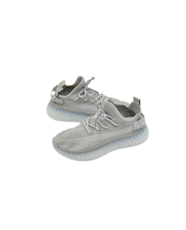 Кросівки для дівчинки або для хлопчика на літо A007-25 сітка сірий Yeezy 32(р)