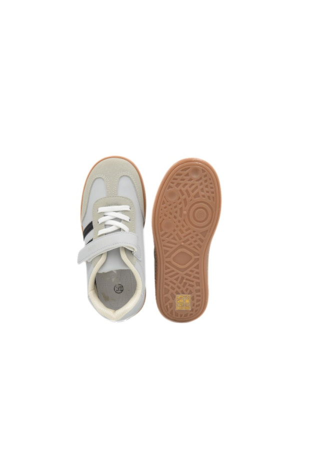 Кросівки для дівчинки або для хлопчика весна-осінь A010-42 екошкіра сірий Fashion 33(р)