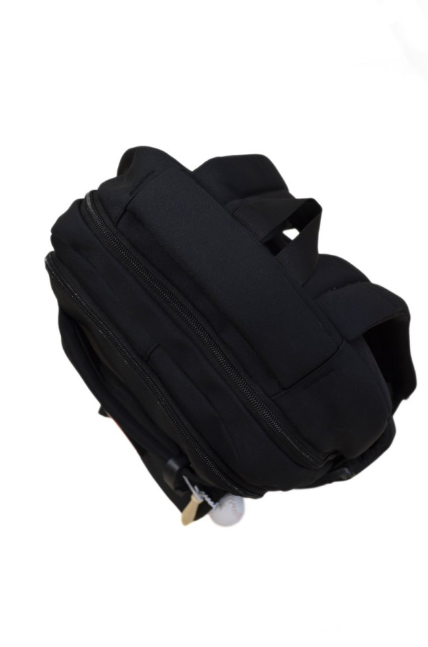 Рюкзак для хлопчика S370 текстиль чорний 41*30*13 Baseball брелок