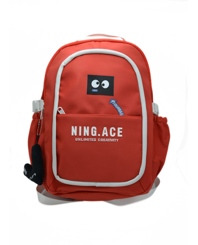 Рюкзак для дівчинки або для хлопчика S354 текстиль теракот 46*33*13 Ning.Ace