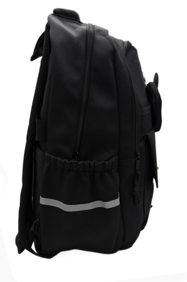Рюкзак для дівчинки S591# текстиль чорний 42*30*13 Camping