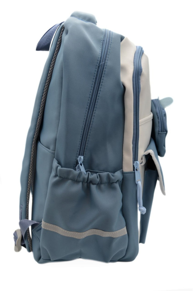 Рюкзак для дівчинки S591# текстиль сизий/лате 42*30*13 Camping