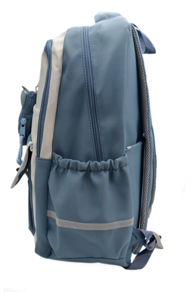 Рюкзак для дівчинки S591# текстиль сизий/лате 42*30*13 Camping