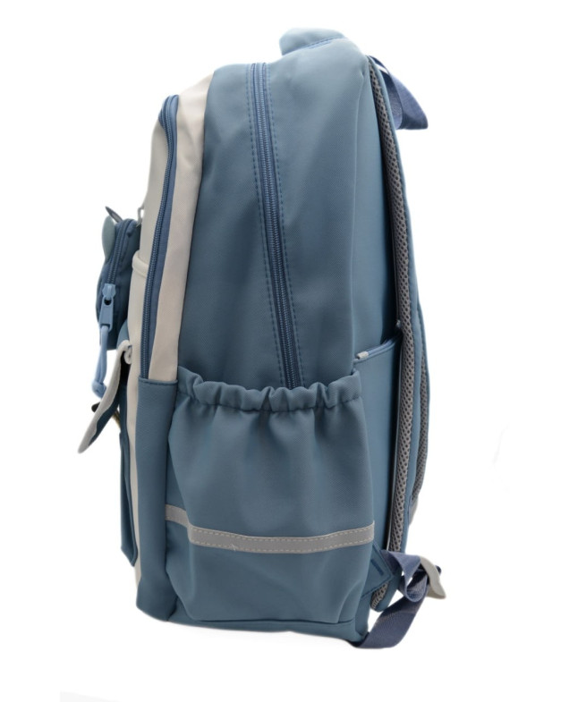 Рюкзак для дівчинки S591# текстиль сизий/лате 42*30*13 Camping