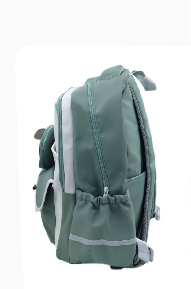 Рюкзак для дівчинки S591# текстиль зелений 42*30*13 Camping
